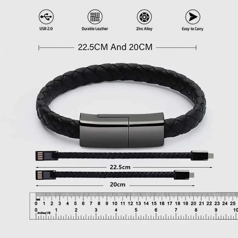 QuestLink™ portable wrist charger + Free mini Amptrail powerbank