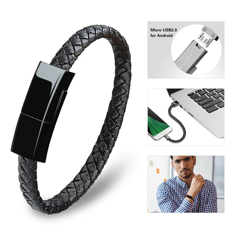 QuestLink™ portable wrist charger + Free mini Amptrail powerbank
