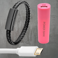 QuestLink™ portable wrist charger + Free mini Amptrail powerbank