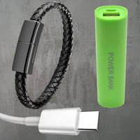 QuestLink™ portable wrist charger + Free mini Amptrail powerbank