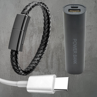 QuestLink™ portable wrist charger + Free mini Amptrail powerbank
