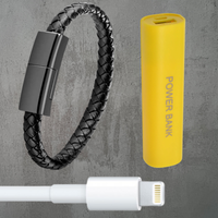 QuestLink™ portable wrist charger + Free mini Amptrail powerbank